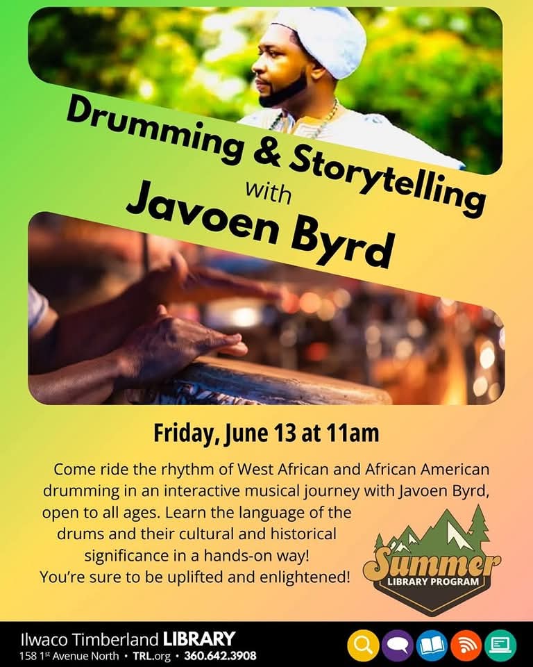 Drumming & Storytelling with Javoen Byrd
