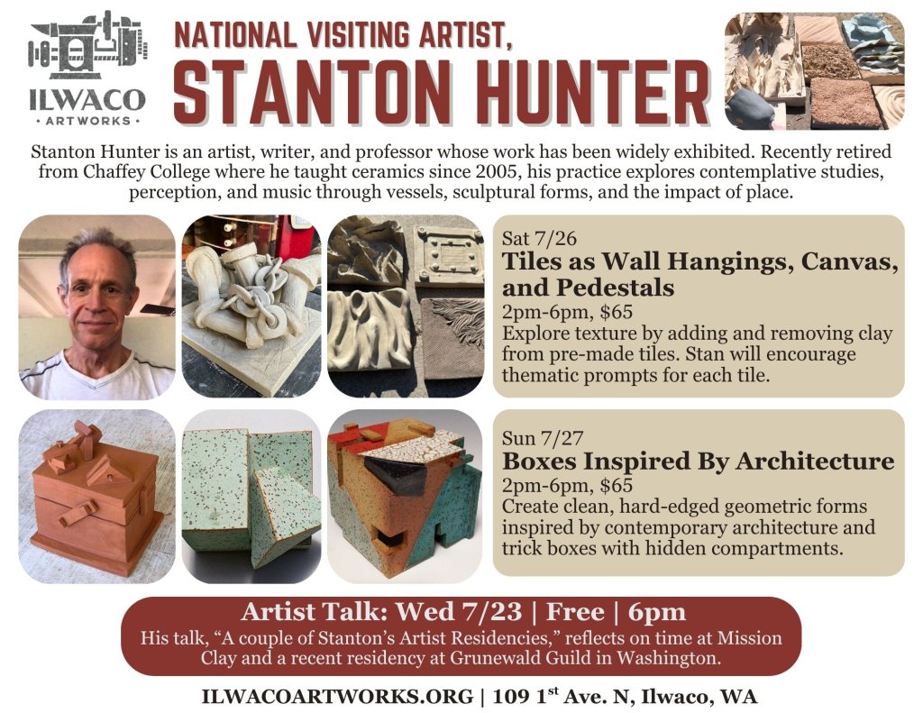 Artist Talk w/National Visiting Artist, Stan Hunter