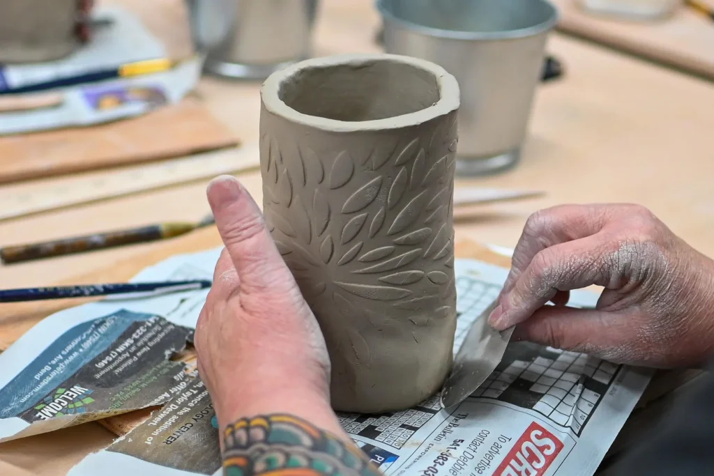 Working in the Ceramic Studio: Wedging to Glazing