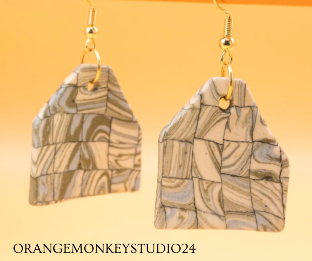 Colorful Clay Earrings Clay Play Colorful Clay Earrings Clay Play