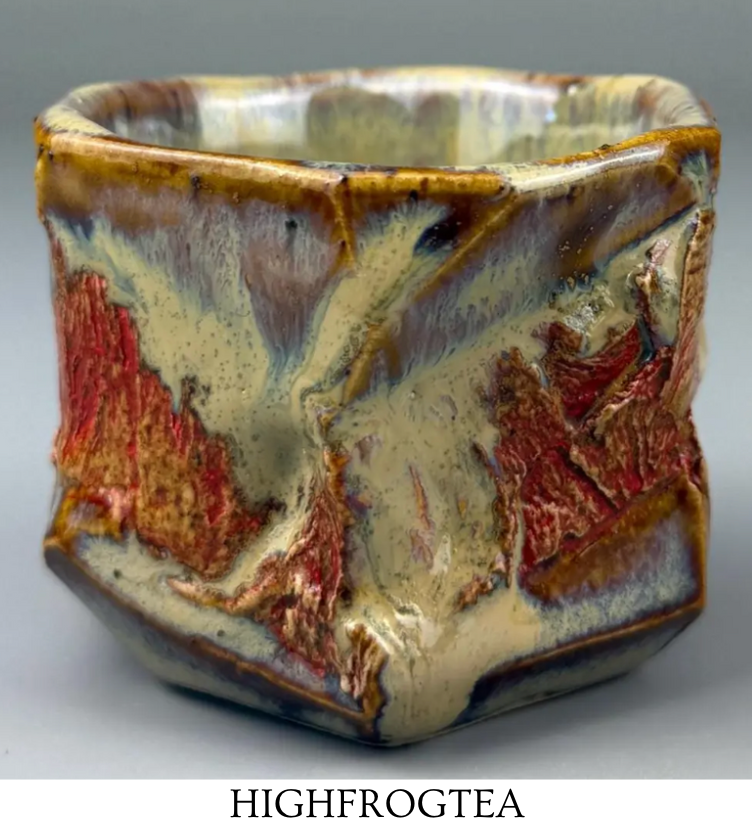 Heavily Textured Mugs Clay Play