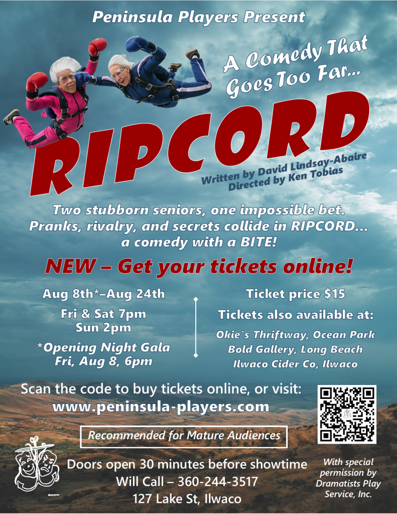 RIPCORD presented by Peninsula Players