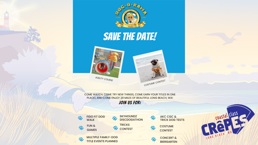 Dog-O-Rama 2026: Dog-Friendly Festival in Long Beach, WA