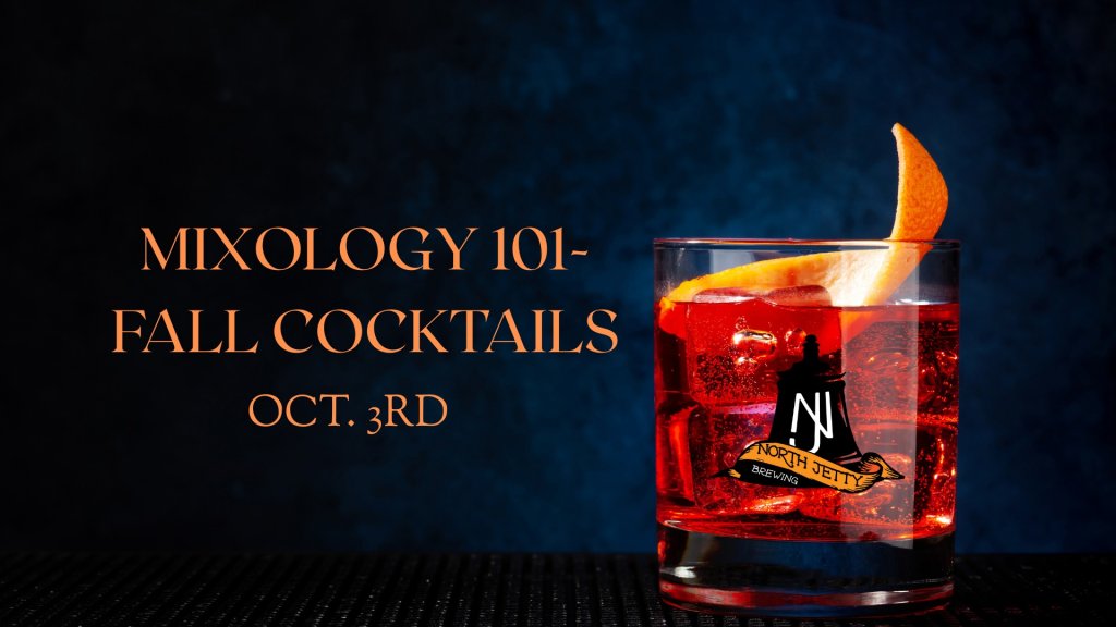 Mixology 101 is back! Fall Cocktails