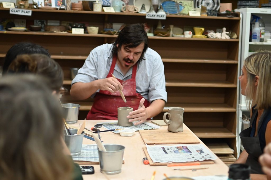 Working in the Ceramic Studio: Wedging to Glazing