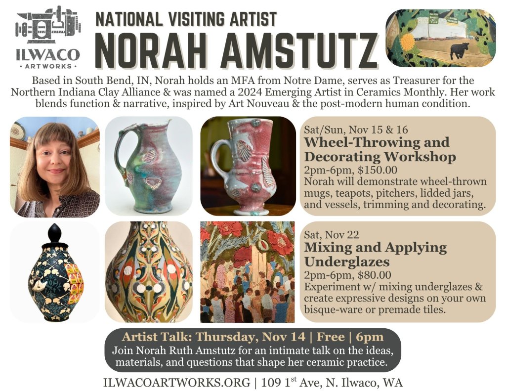 Artist Talk with Norah Amstutz