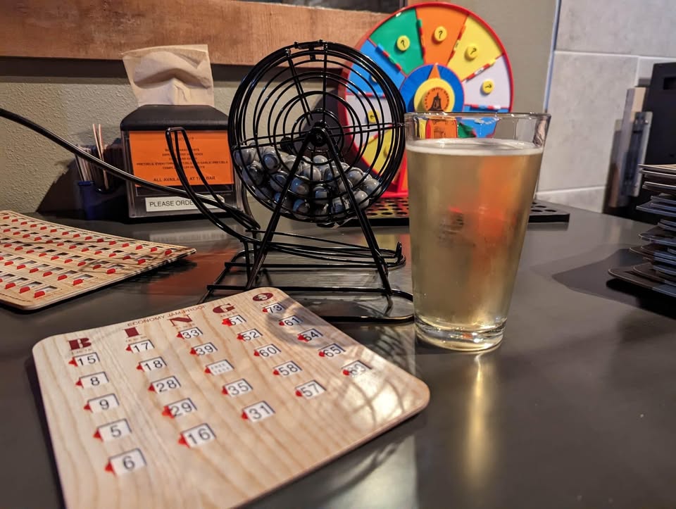 Beer Bingo with Sponsor Tre-Fin Foods