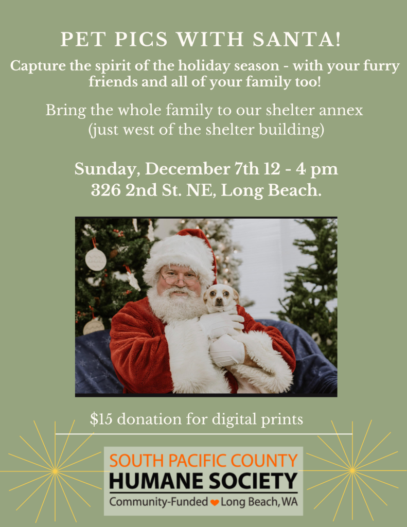 Pet Pics with Santa!