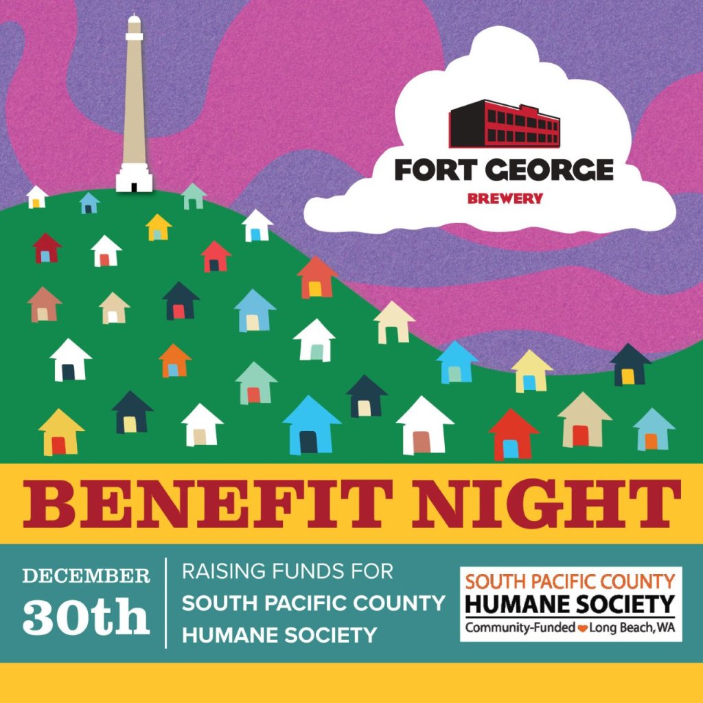 Fort George Benefit Night for South Pacific County Humane Society