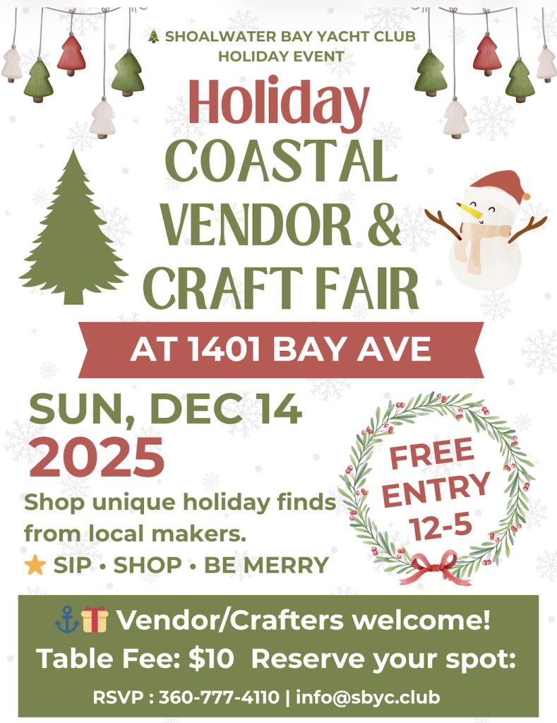 Holiday Coastal Vendor & Craft Fair - Dec 14, 2025