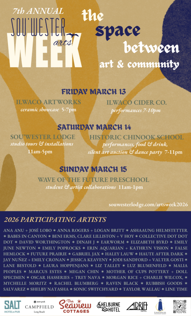 Sou'wester Arts Week - Opening Night Performances at Ilwaco Cider Co.