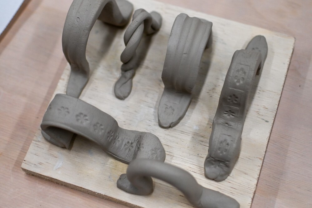 Handled Cups Clay Play