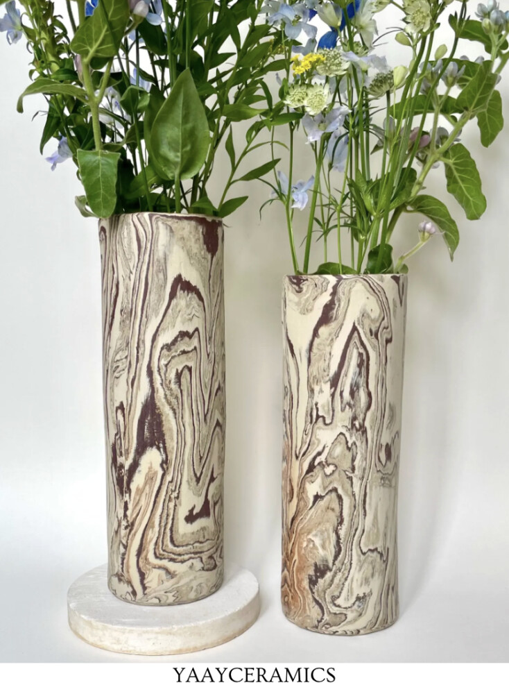 Nerikomi Vases Clay Play
