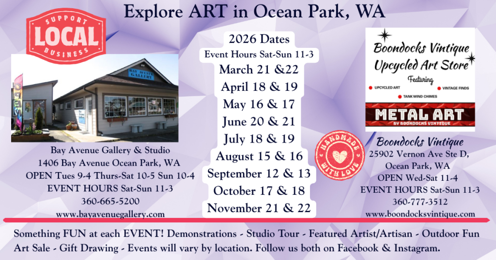 Explore ART in Ocean Park WA