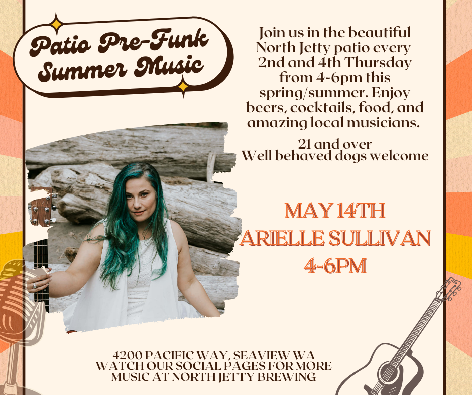 Patio Pre-Funk Music Series: Arielle Sullivan 4-6pm