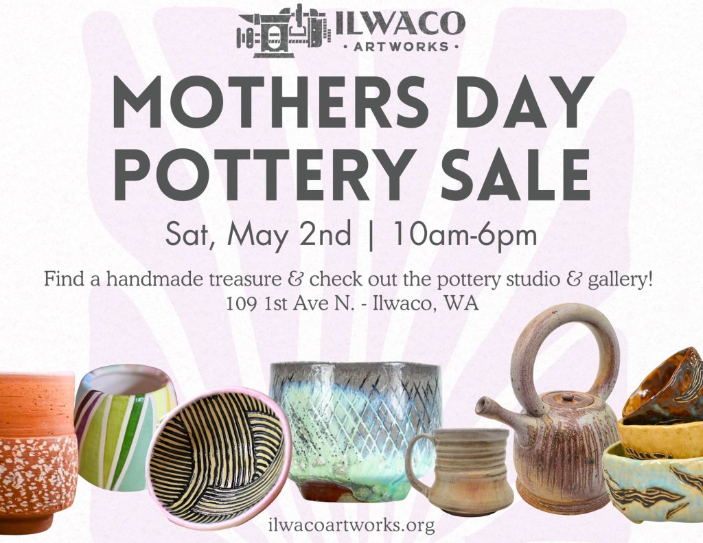MOTHERS DAY POTTERY SALE