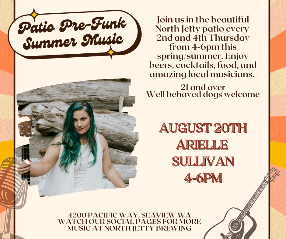 Live Music- Arielle Sullivan- Patio Pre-Funk Music Series