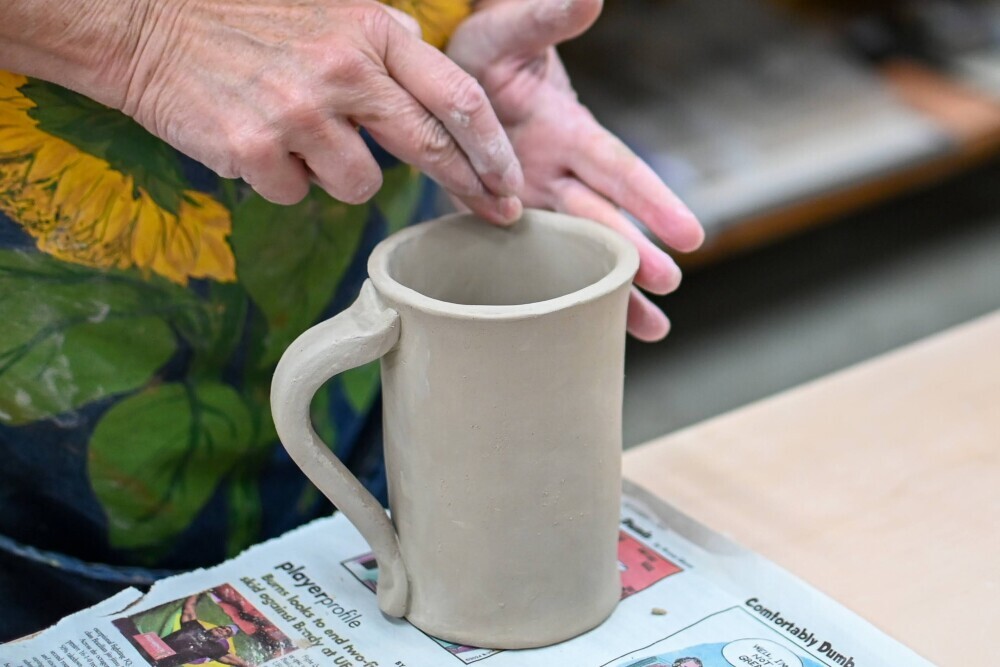 Handled Cups Clay Play