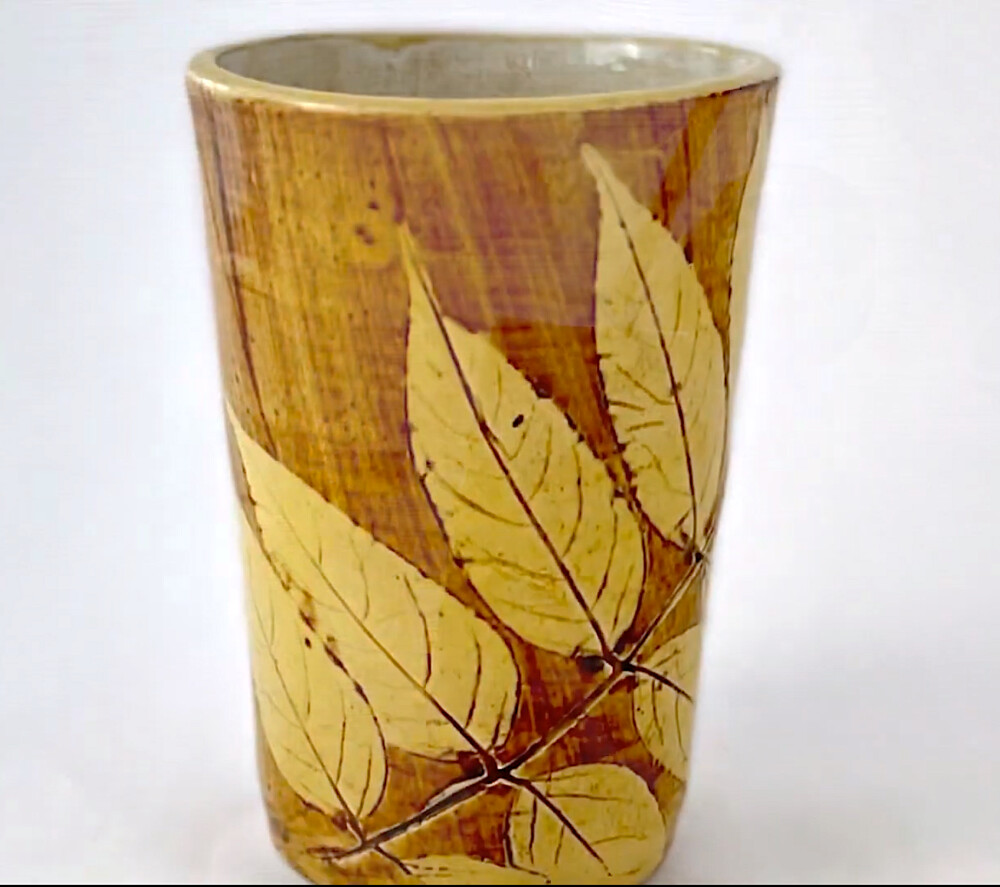 Plant Impression Cups Clay Play