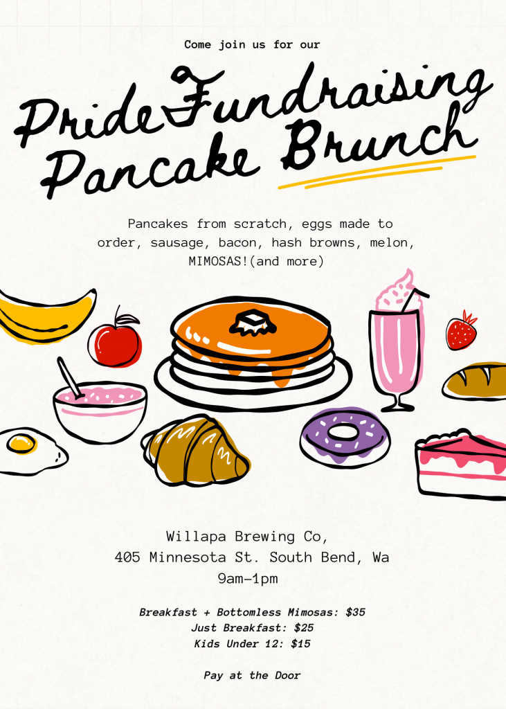 Pancake Brunch Fundraiser for Pacific County Pride