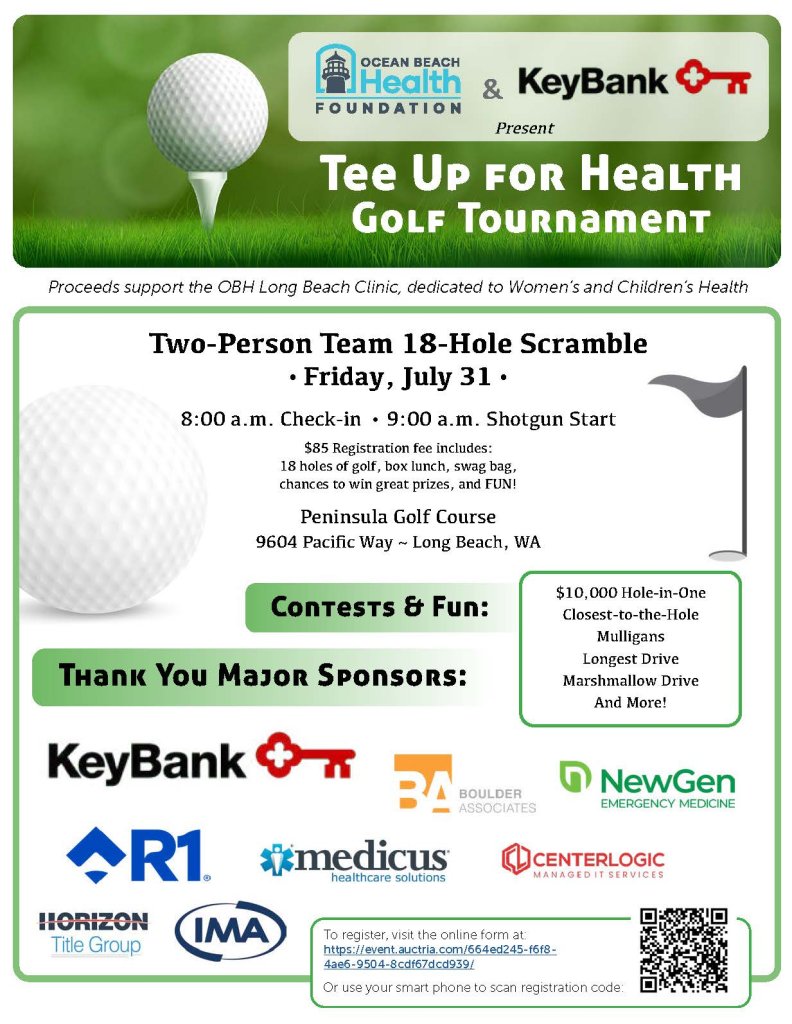 Tee Up for Health Golf Benefit