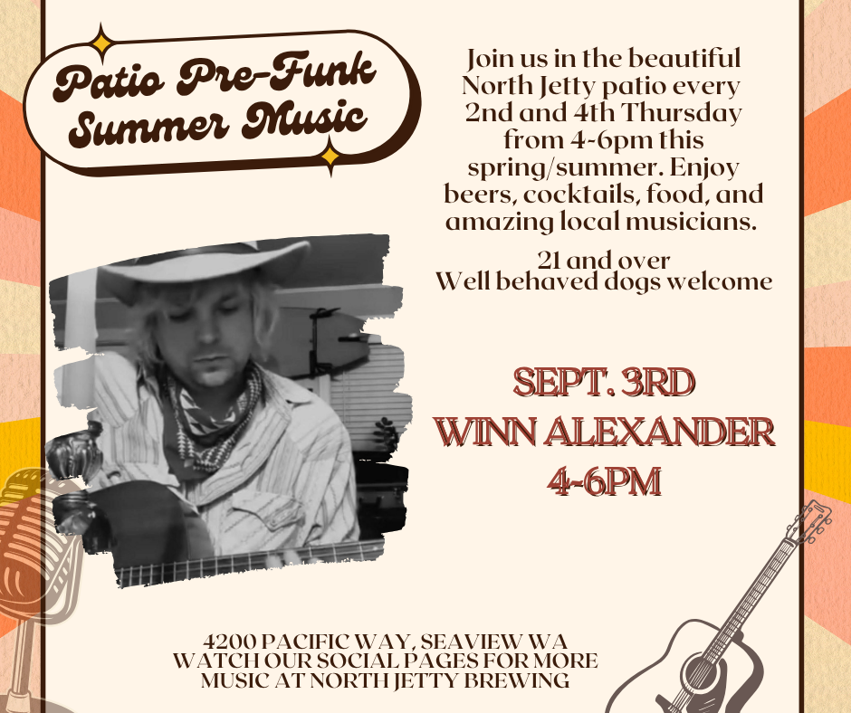 Patio Pre-Funk Summer Music Series- Winn Alexander