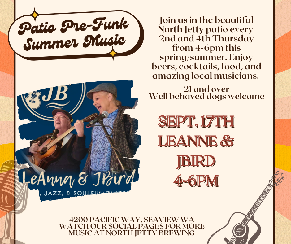 Patio Pre-Funk Summer Music Series- LeAnna & JBird