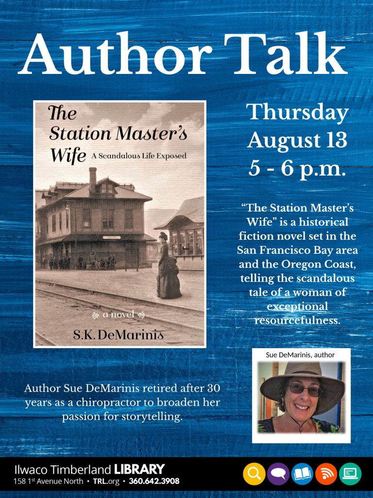 Author Talk: "The Station Master's Wife" by Sue DeMarinis