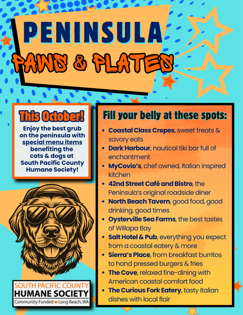 Peninsula Paws & Plates - Dine the Peninsula for a Cause!